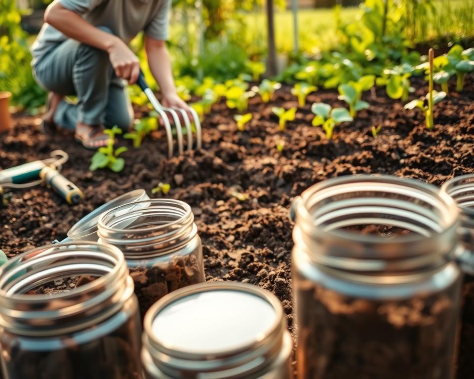 Bodenanalyse und Bodenvorbereitung