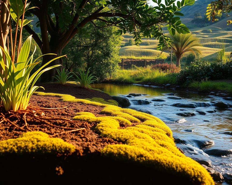 Bodenaufbau und Wassermanagement im Garten Bodenaufbau und Wassermanagement im Garten