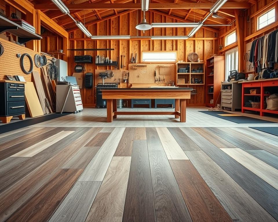 Bodenbelag Werkstatt Gartenhaus