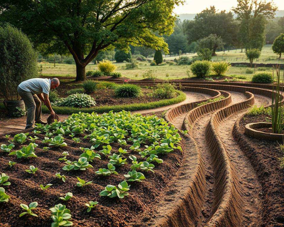 Bodenverbesserung für Hochwasserschutz