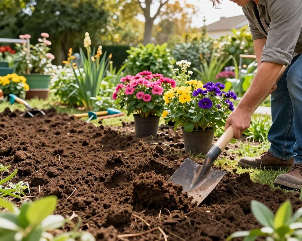 Bodenvorbereitung für Lehmboden