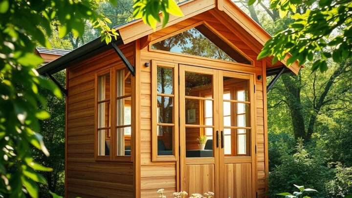 Braucht mein Holz-Gartenhaus eine Doppelverglasung? Tipps