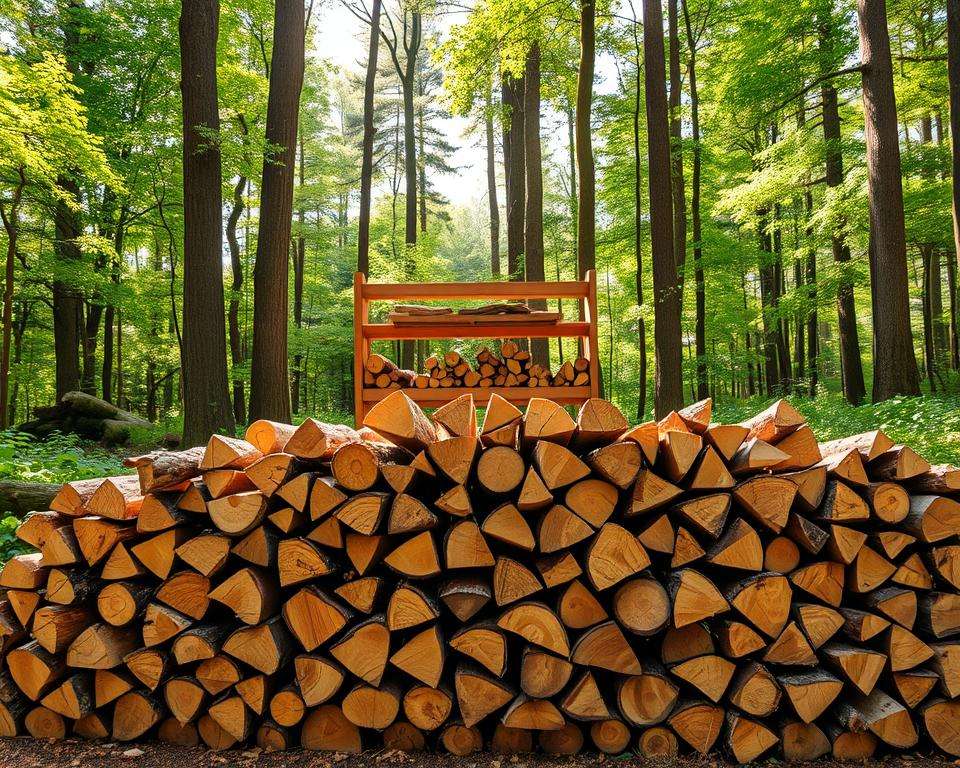 Brennholz richtig lagern Brennholz richtig lagern