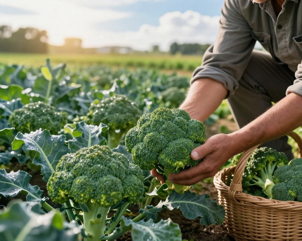 Brokkoli Ernte Zeitpunkt