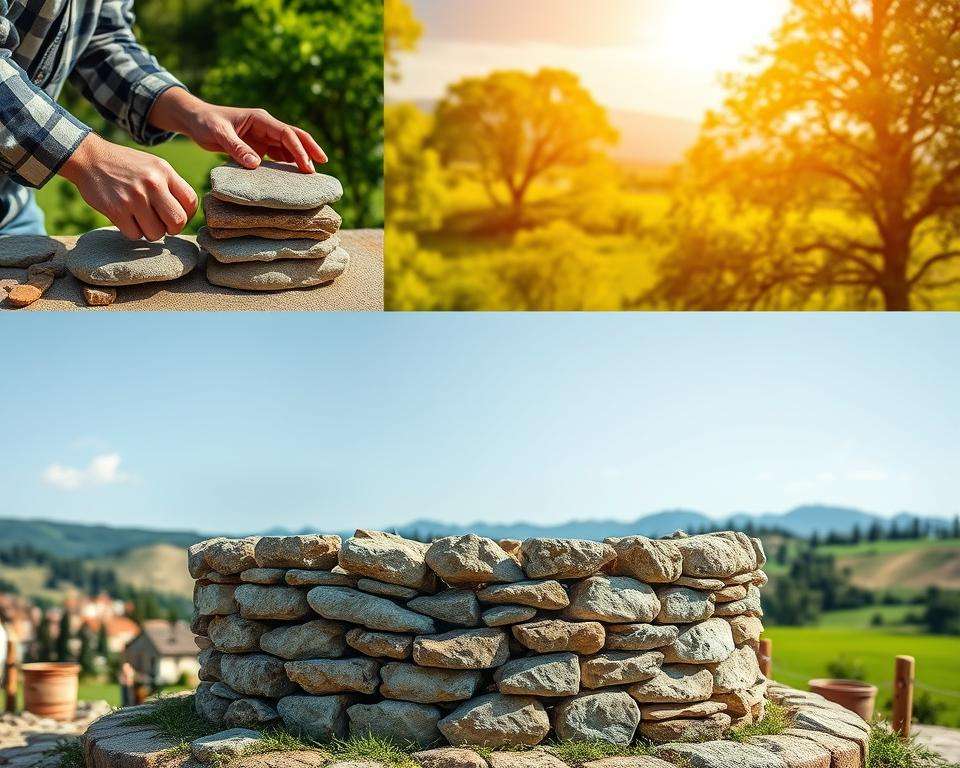 Brunnenbau Schritt-für-Schritt