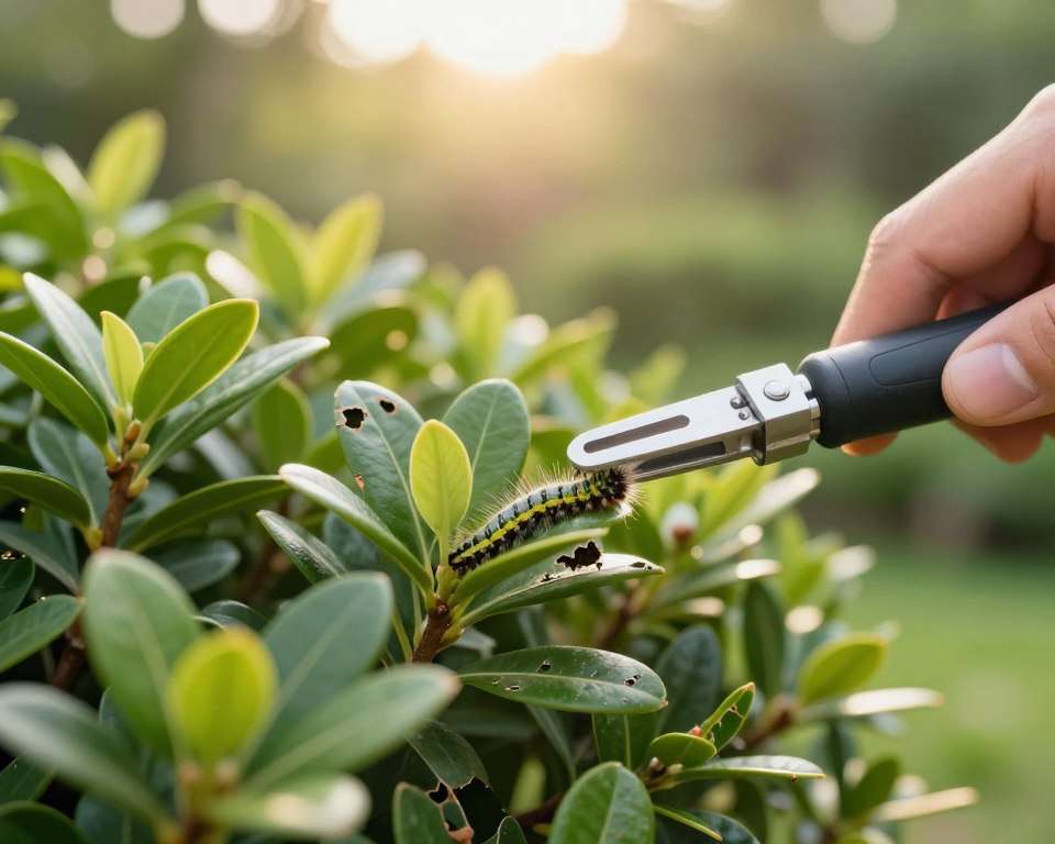 Buchsbaumzünsler mechanische Bekämpfung
