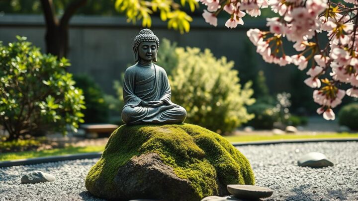 Buddha-Statuen als Gartendeko für Ihren Zen-Garten