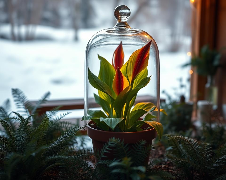 Canna Wintertemperatur Schutz