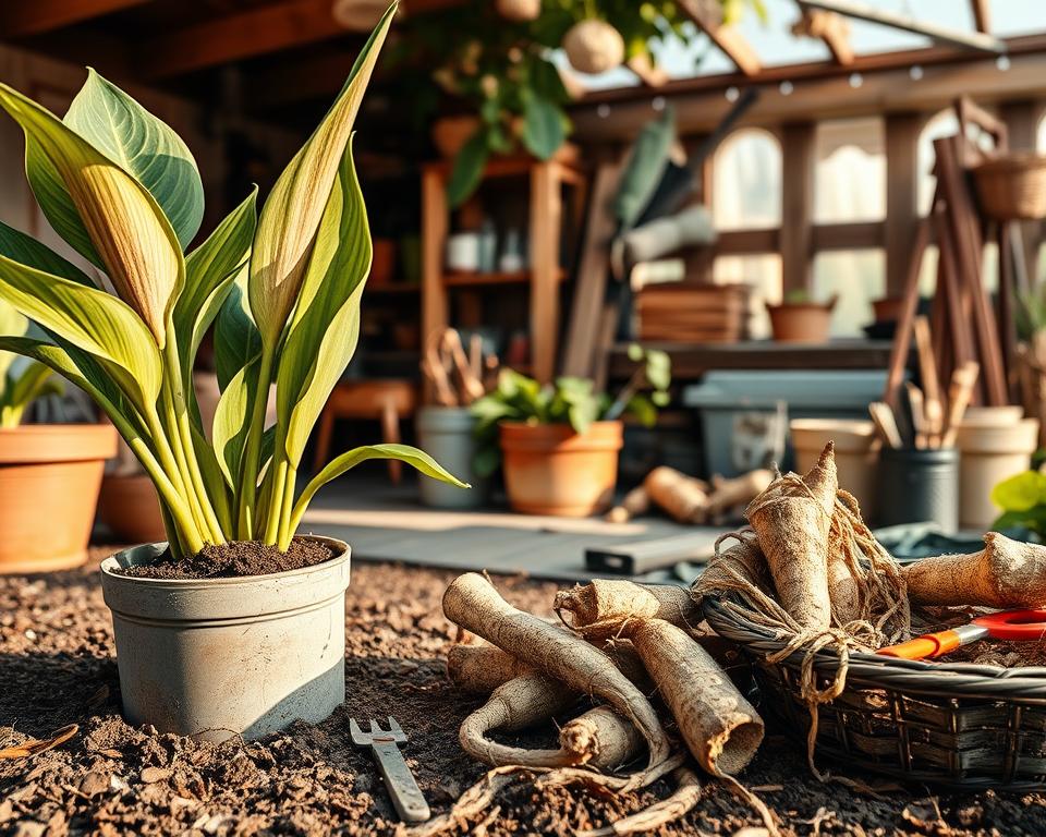 Canna Wintervorbereitung Anleitung