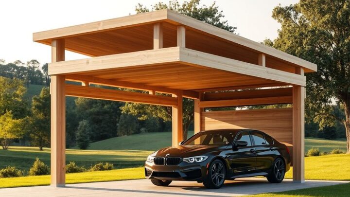 Carports aus Holz