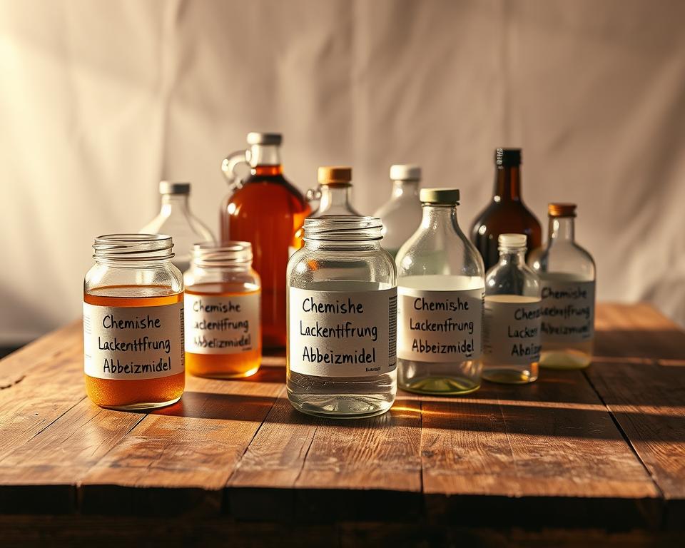 Chemische Lackentfernung Abbeizmittel