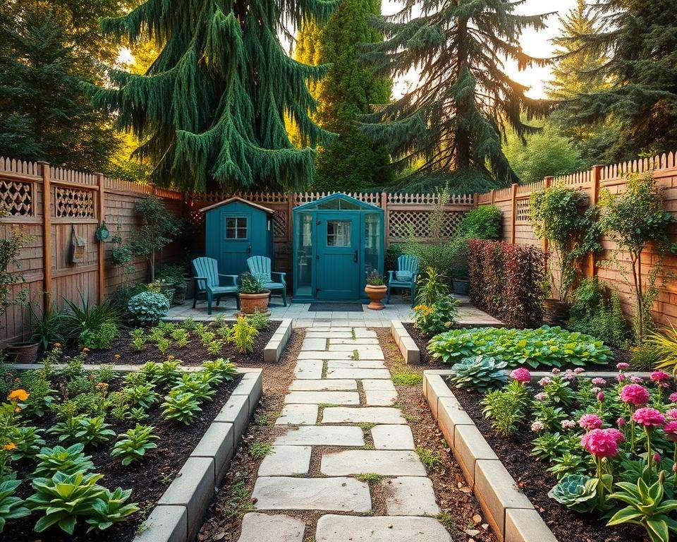 Cleveres Raumkonzept Zoneneinteilung Garten