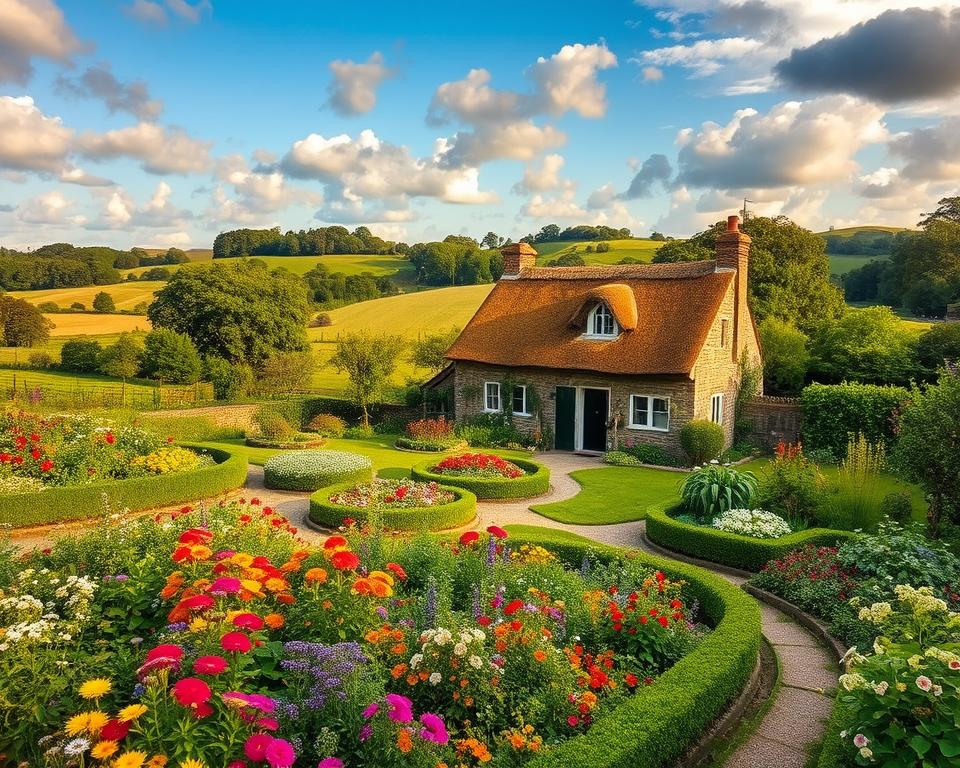 Cottage-Garten Pflege Jahreskreis