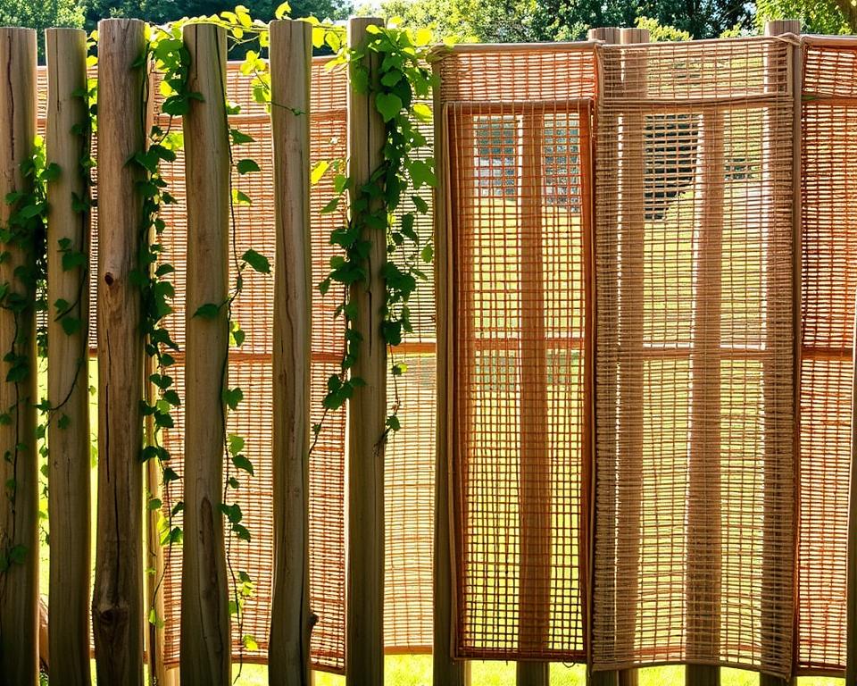 DIY Gartensichtschutz Anleitung
