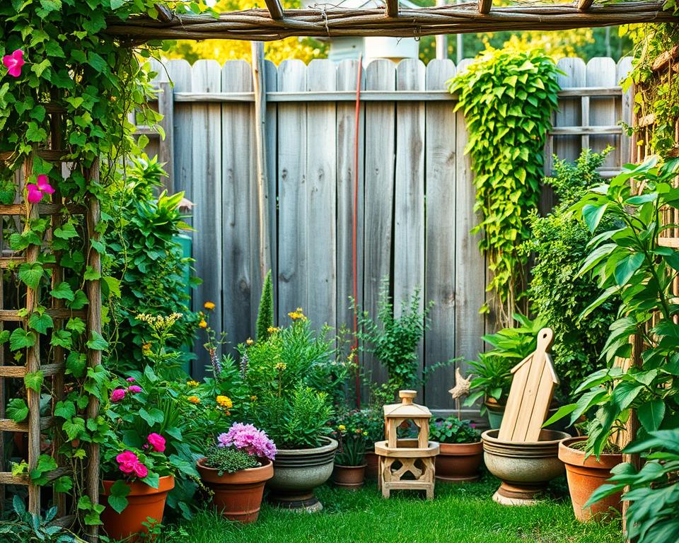 DIY Sichtschutz Gartenprojekte