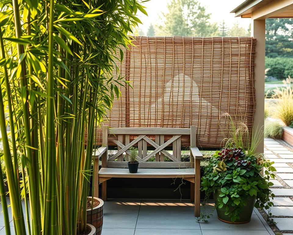 DIY Sichtschutz Terrasse Gestaltung
