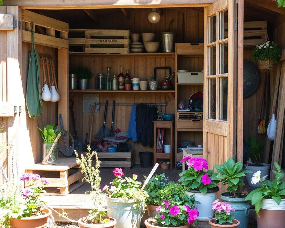 DIY Upcycling Ideen für Gartenaufbewahrung DIY Upcycling Ideen für Gartenaufbewahrung