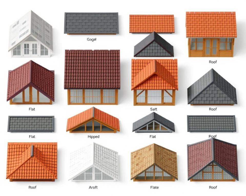 Dachformen Vergleich für Gartenhäuser