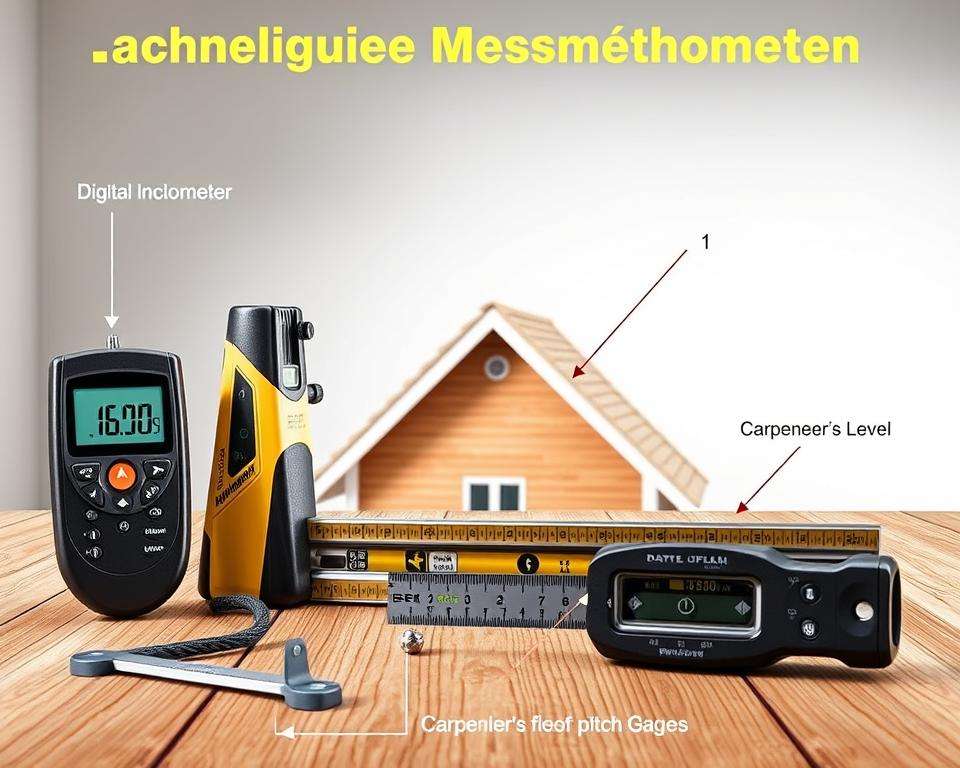 Dachneigung Messmethoden Vergleich Dachneigung Messmethoden Vergleich