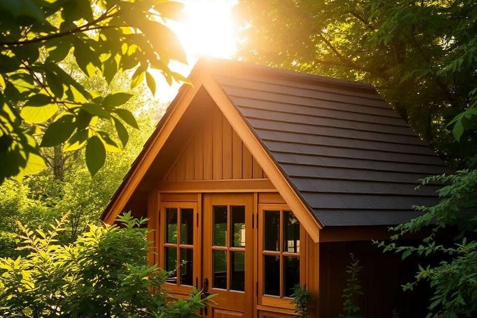 Dachpappe oder Schindeln für Ihr Holz-Gartenhaus? Was ist besser?