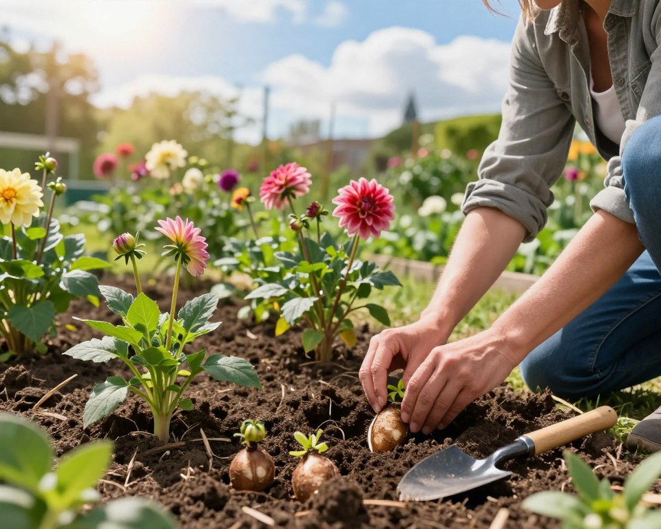 Dahlien pflanzen Fehler vermeiden