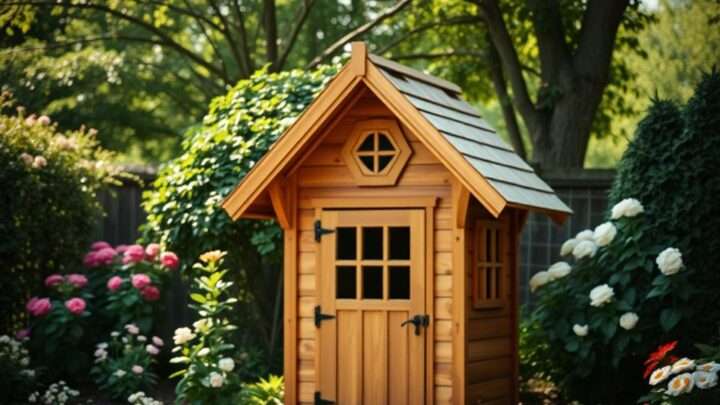 Darf ein Spielhaus in den Garten des Nachbarn hineinblicken?