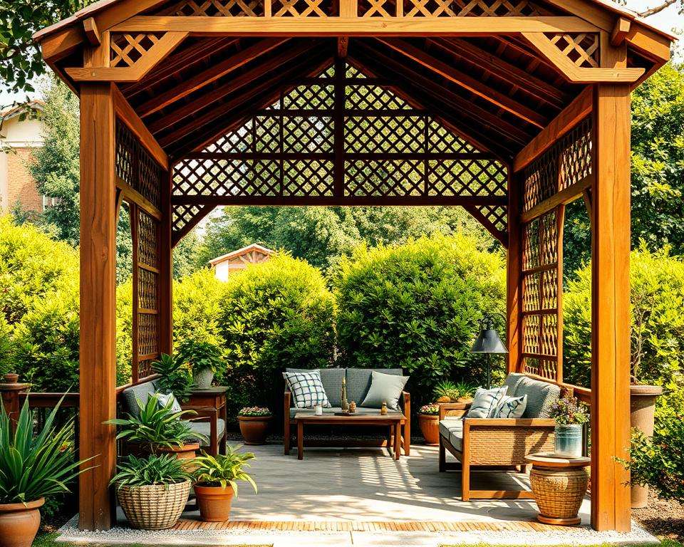 Design und Dekoration Pavillon Außenbereich Design und Dekoration Pavillon Außenbereich