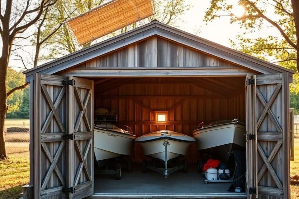 Die besten Schuppen zur Bootsaufbewahrung: Sicher und langlebig