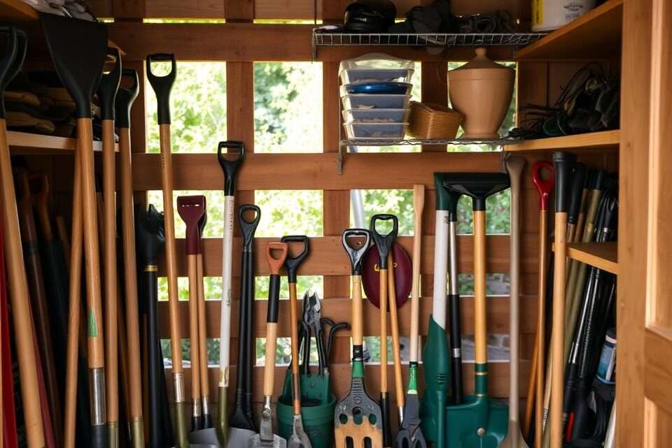 Die unhandlichsten Gartenutensilien – und wie du sie richtig lagerst