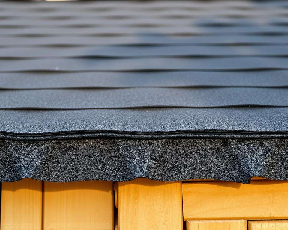 Doppelte Deckung Dachpappe