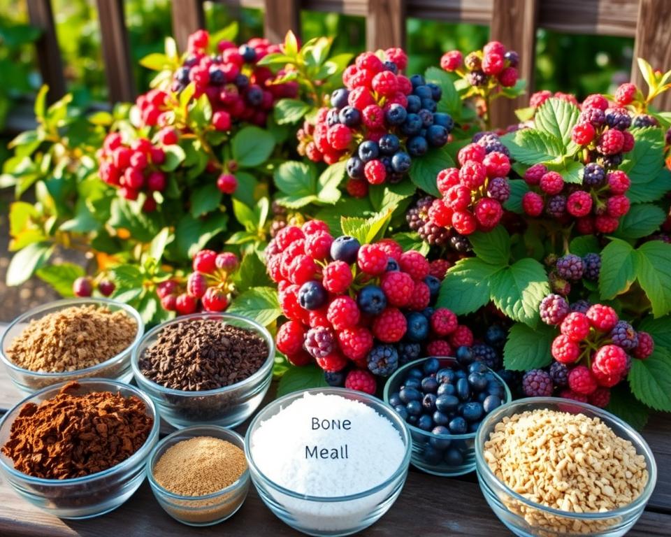 Düngermischungen für Beerenarten