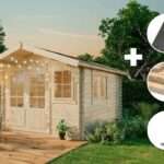 ECO Set - Gartenhaus Gabriel - 34 300 x 400 cm|4x3m