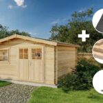 ECO Set - Gartenhaus  Valeria - 28|4x4m|Rabatt:10%