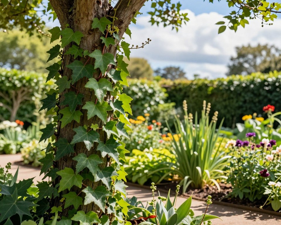 Efeu Vorteile im Garten