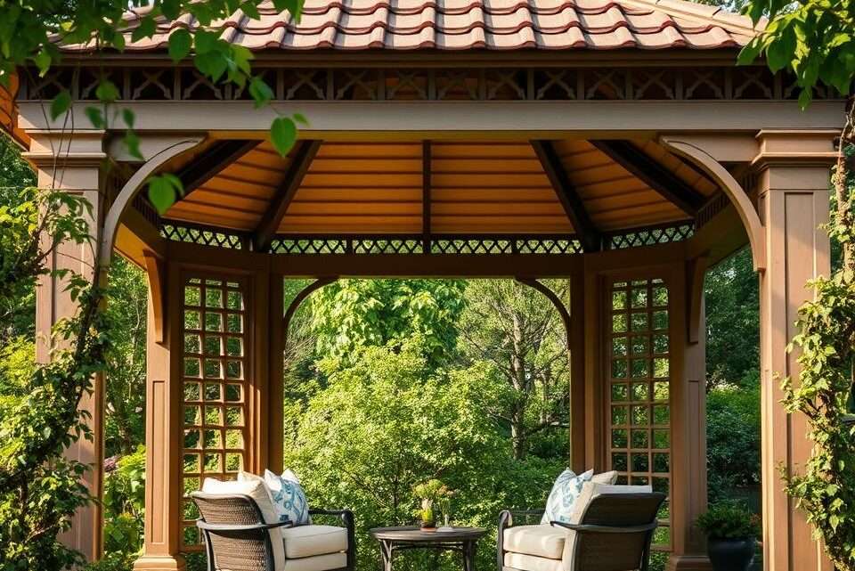 Eine perfekt eingerichtete Überdachung im Garten: So wird’s perfekt