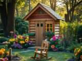 Einrichtungsideen für ein Spielhaus im Garten
