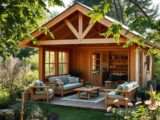 Die schönsten Einrichtungsstile für ein Holz-Gartenhaus