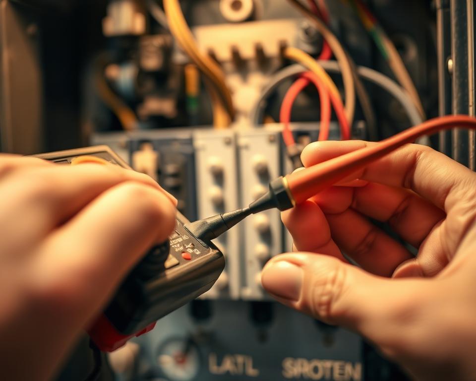 Elektrische Verbindungen Überprüfung