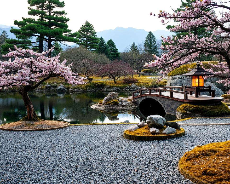 Elemente japanischer Gartengestaltung