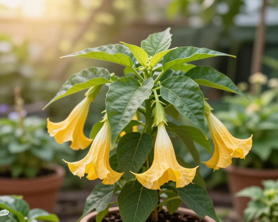 Engelstrompete Pflege nach dem Schnitt