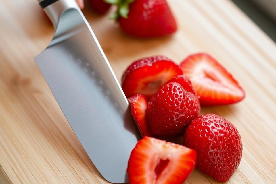 Erdbeeren richtig schneiden: einfache Anleitung Erdbeeren richtig schneiden: einfache Anleitung