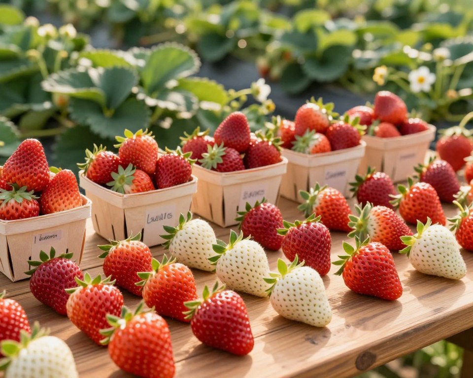 Erdbeersorten Geschmack Auswahl