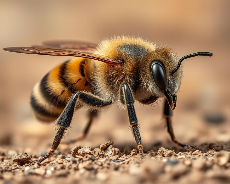 Erdbienen Körperbau und Merkmale