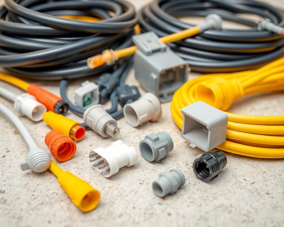 Erdkabel und Zubehör für Gartenstrom