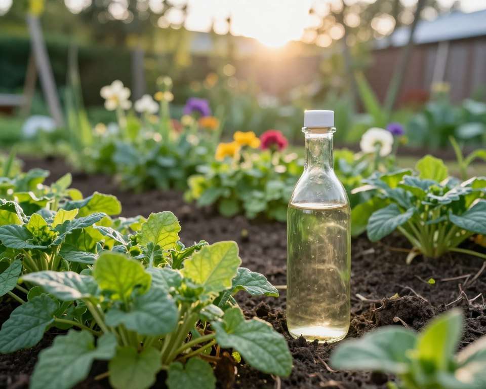 Essig Garten Mythen Unkrautbekämpfung