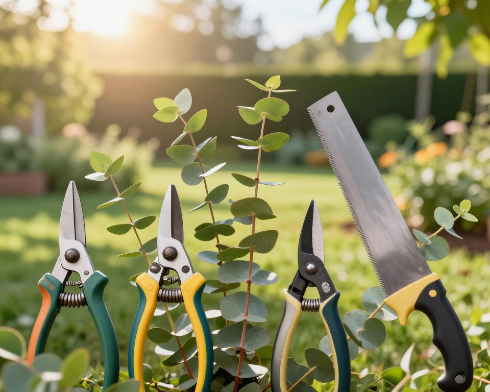 Eukalyptus Schneidewerkzeuge