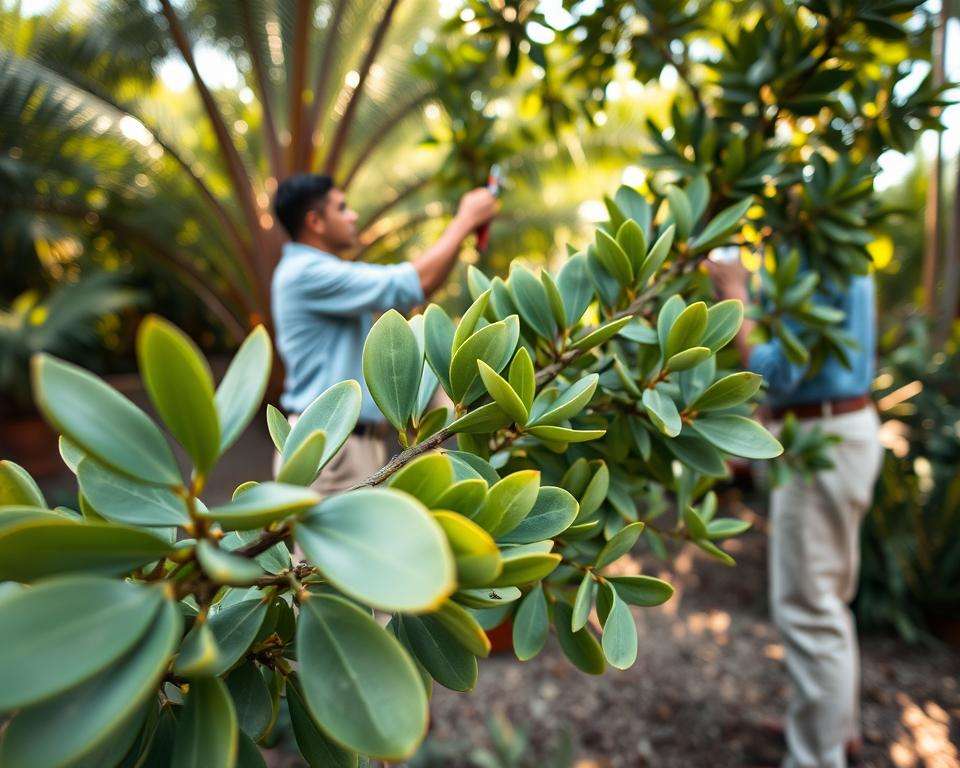 Eukalyptus Schnitt Formgebung