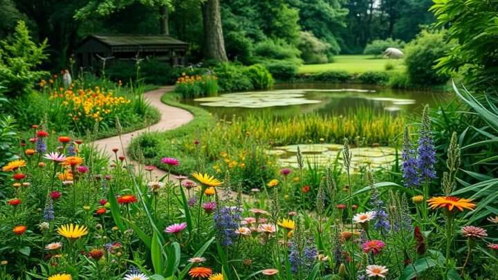 Fantastische Wildlife-Garden-Ideen für deinen Naturgarten