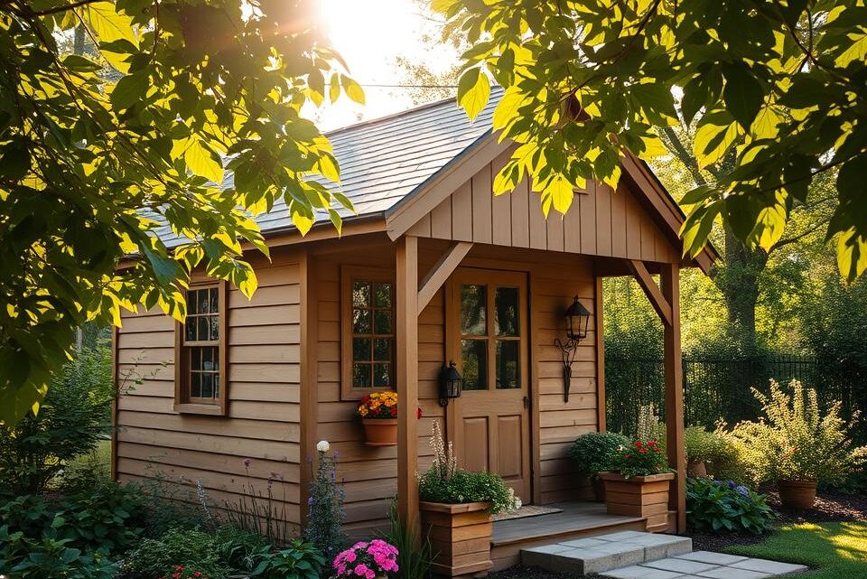 Die richtigen Farben für Ihr Gartenhaus auswählen Die richtigen Farben für Ihr Gartenhaus auswählen