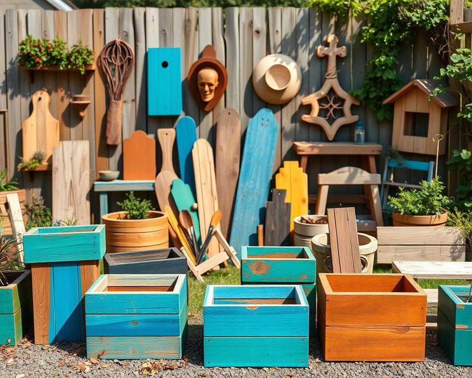 Farbige Akzente Holzprojekte